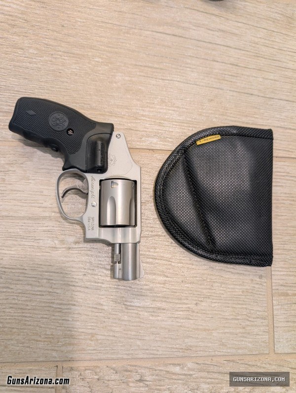 Smith and Wesson .38 Airweight with Crimson Trace Laser sight