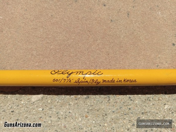 Olympic #601 7.5 ft. Spin/Fly Pack Rod