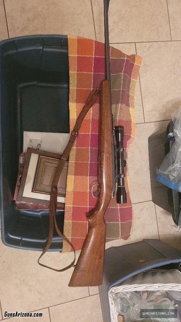 Remington Model 721 (1948) with 4X Leupold