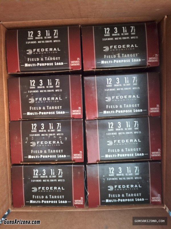 2,000 Rds Mixed 12ga