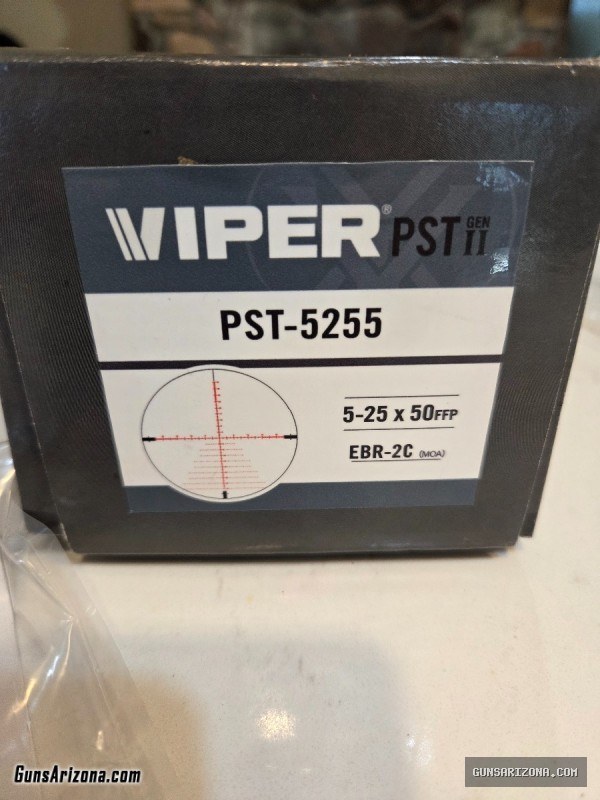 Vortex Viper PST Gen 2 5-25x50 FFP EBR-2C