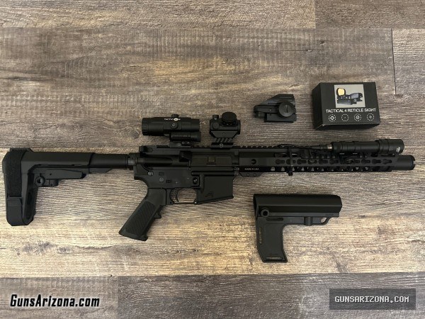 Aero Precision , WOT , Spartan plate carrier