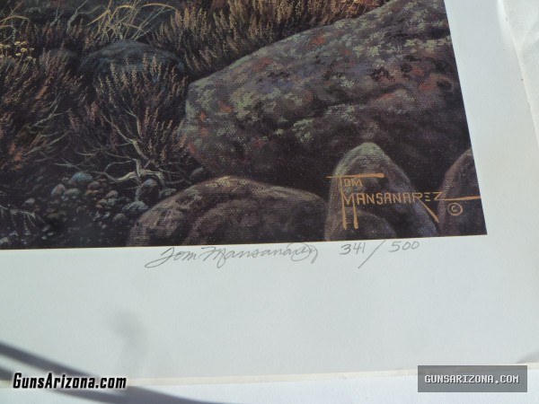 TOM MARSANARAZ  "SOMETHING IN THE WIND" PRINT