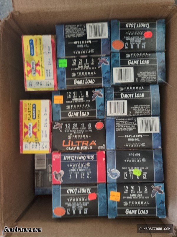 2,000 Rds Mixed 12ga