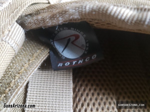 Rothco Plate Carrier with Tourniquet Pouch and Security Patch