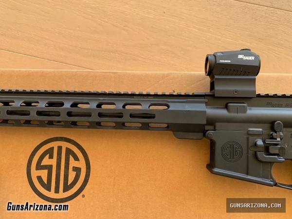 Sig Sauer M400 Tactical Ambi lower like new Sig Romeo 5 red dot ***M400 AMBI***