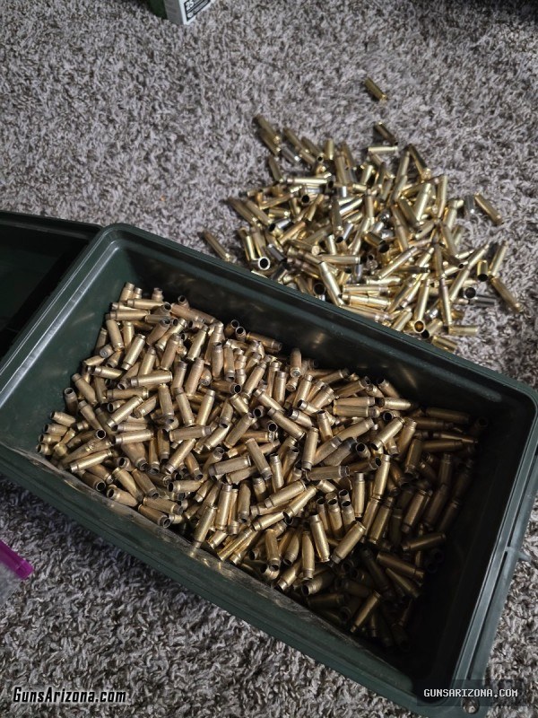 Various Brass (5.56, 9mm, .45 ACP, .38 Special)