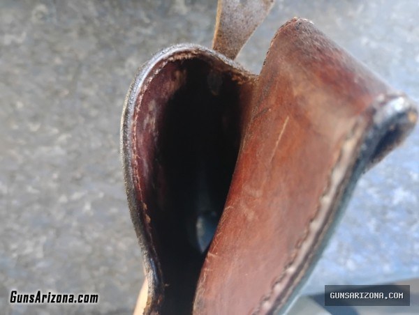 Tombstone Leather Maker "WM Brown" Left hand draw for Vaquero, Schofield and Colt Frontier