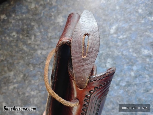 Tombstone Leather Maker "WM Brown" Left hand draw for Vaquero, Schofield and Colt Frontier