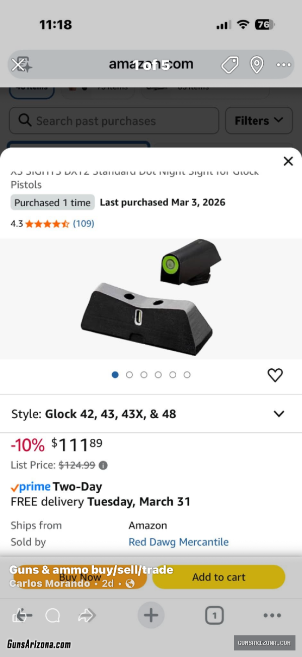 Glock 43x Mos shield mags and parts