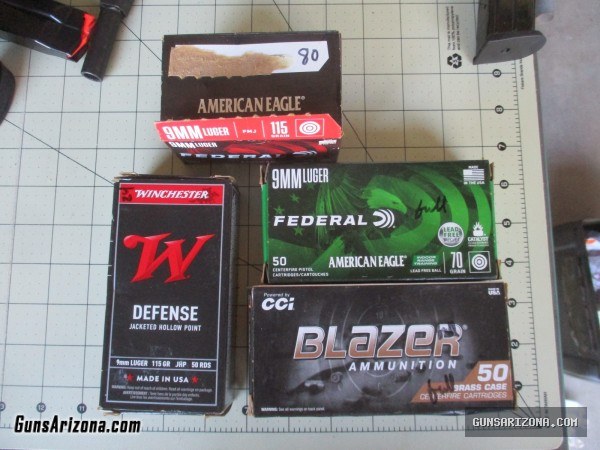 AMMO: 9mm, 40 Cal, 357 SIG, PISTOL MAGAZINE POUCHES, M&P, Beretta MAGAZINES