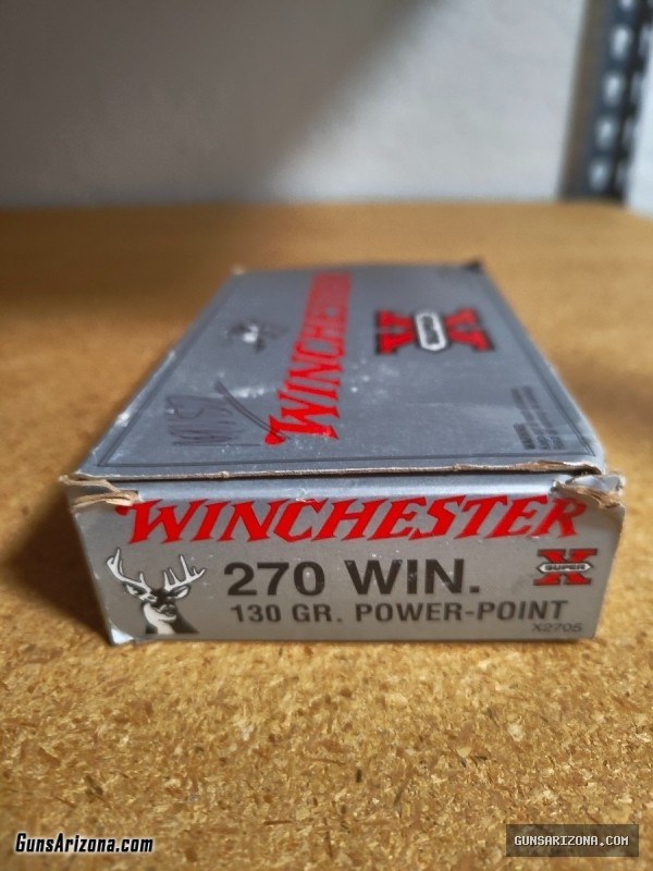 WINCHESTER 270 SUPER X 130GR (20 ROUNDS)