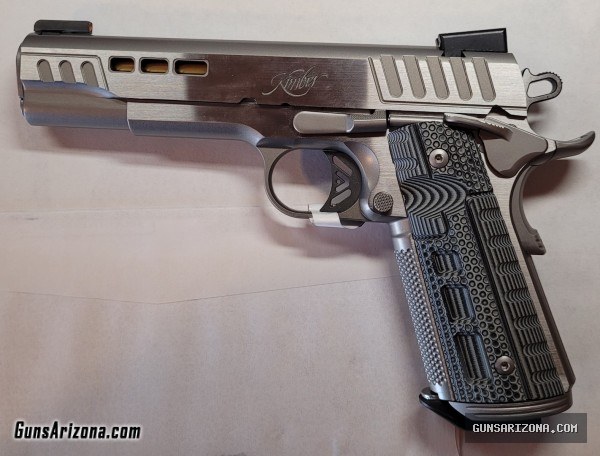 Kimber Rapide (Dawn) 9mm Luger 5in Brush Polished Silver Pistol with 1-9 Round Mag $1500 4802620742