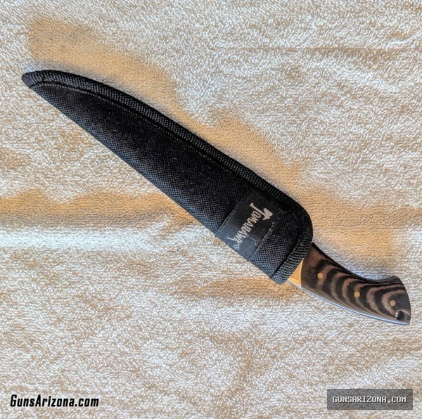 Tomahawk custom stainless steel knife