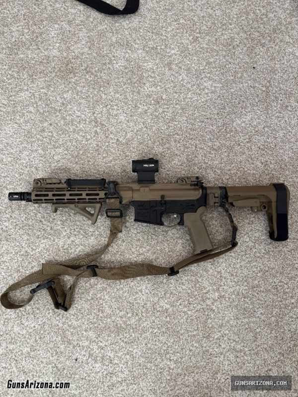 Custom 10.3" Aero Precision AR15 Pistol 5.56