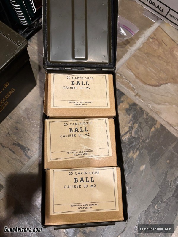 460 Rounds M2 Ball .30 Plus 54 more