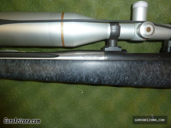 WEATHERBY MK V ACCUMARK 30-378 W/ LEUPOLD LONG RANGE TACTICAL SCOPE