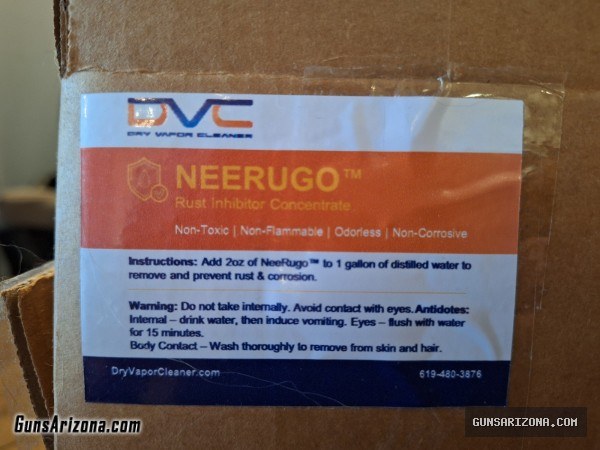 DVC-169 Vapor Cleaner - Weapons Package