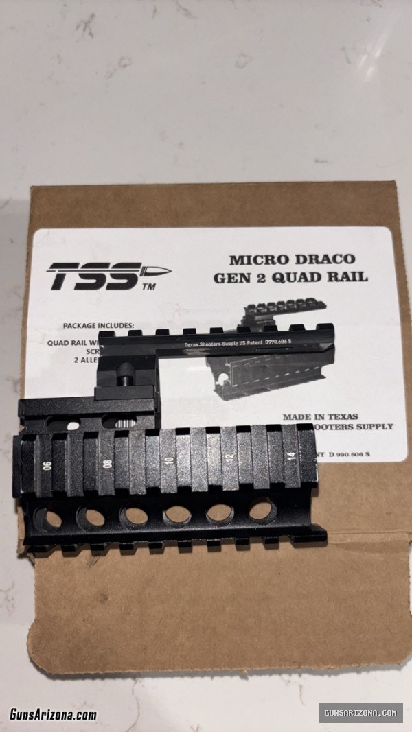 TSS QUAD RAIL FOR MCRO DRACO