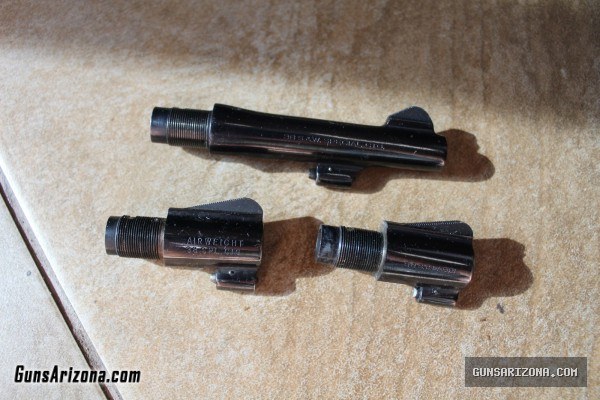 S&W 38 caliber barrels