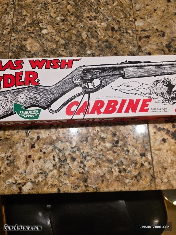 Red Ryder BB Gun - Don't shoot your eye out!