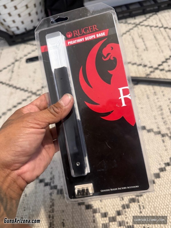 20 MOA Ruger rail