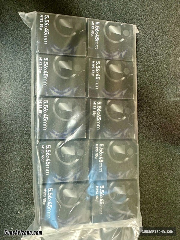 800 Rounds of Igman 5.56 x 45mm 55gr Ammunition