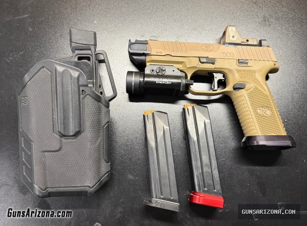 FN 509 Tactical - RMR - Comp - TLR - Holster