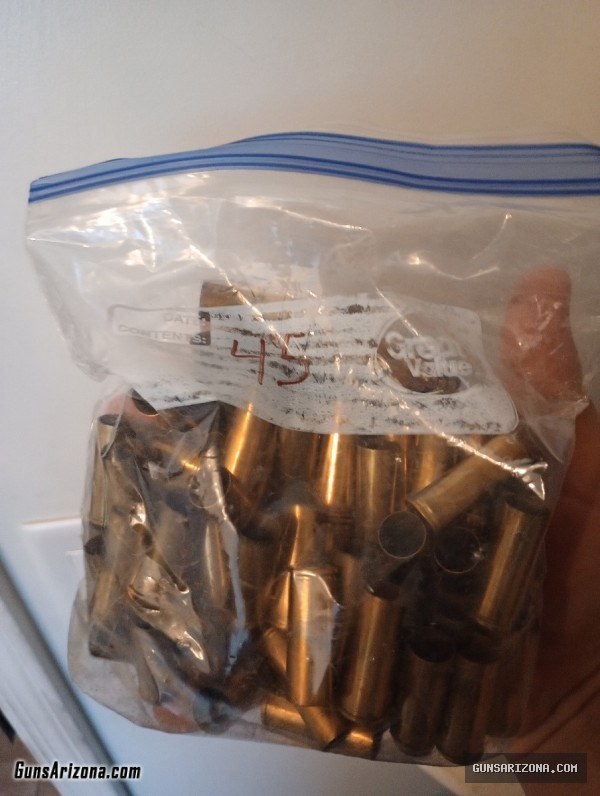 .460 Mag .454 Casual .45 Colt brass