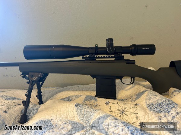 Howa 1500 6.5 creedmoor 22 inch barrel vortex viper hs lr 6-24 scope 20 moa rail 10 round magazine bipod threaded barrel muzzle brake