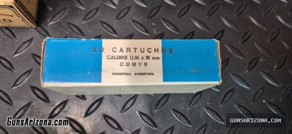 Argentina 1911 Colt Ammo