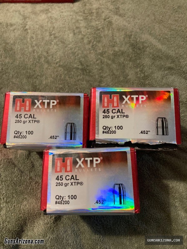 45 Caliber Bullets .452