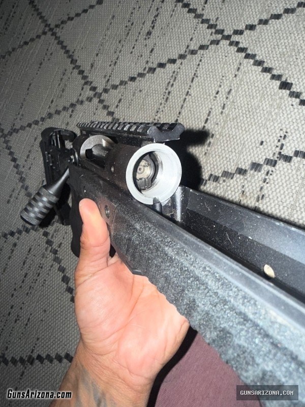 MDT Oryx chassis with savage 110 tactical short action