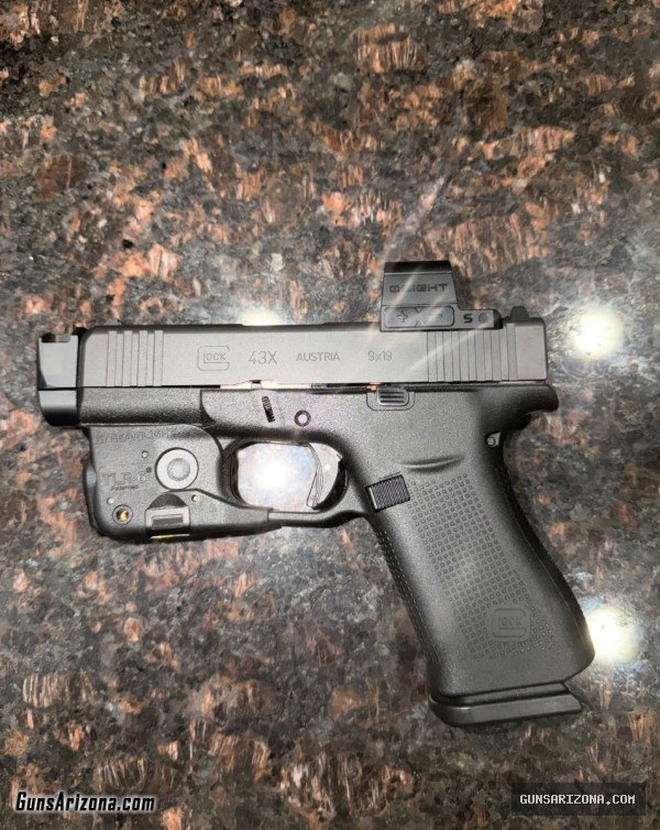 Glock 43X MOS with Red Dot