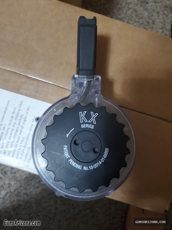 AR15 ARP 5.56 .223 ammo drum mag FRT