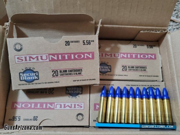 SECURIBLANK SIMUNITION 5.56 LOUD BLANKS