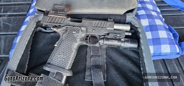 Staccato P Holosun 509t, Surefire x300, w/6 magazines, IWB and OWB holsters and carrying case