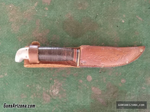Vintage western 9" hunting knife