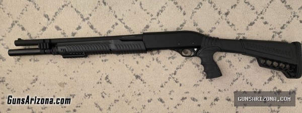 GForce GF2P Tactical 12-Gauge Pump Shotgun - Excellent Condition