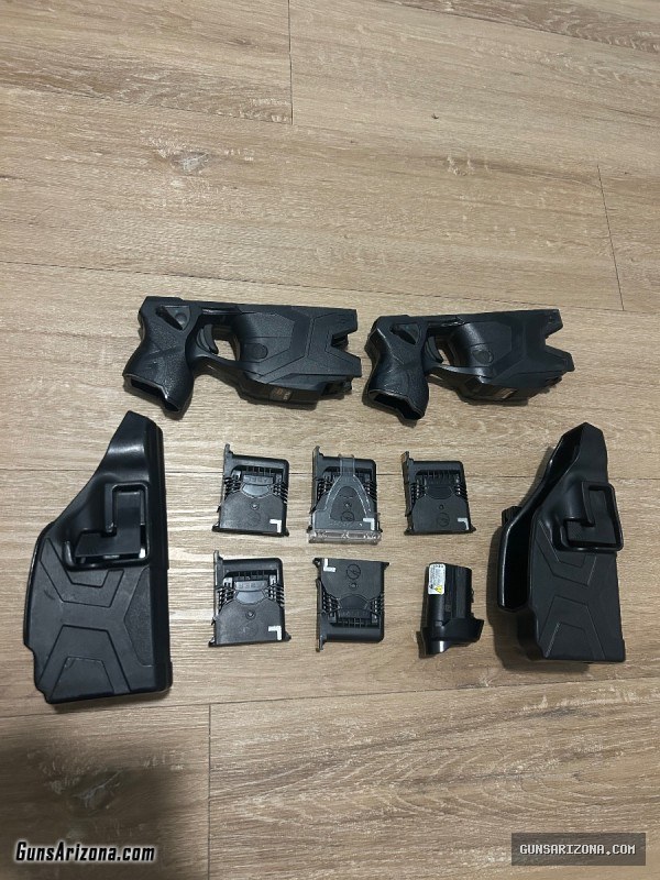 TASER X26P Professional Stun Gun Bundle – 2 Units + Cartridges + Holsters !Working!