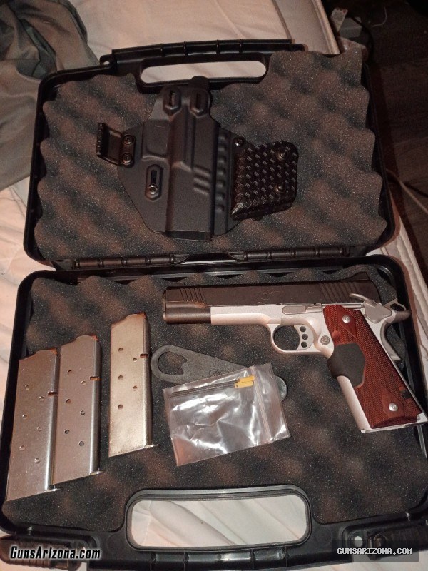 Kimber crimson carry 2 full size 1911 45acp w lazer grip