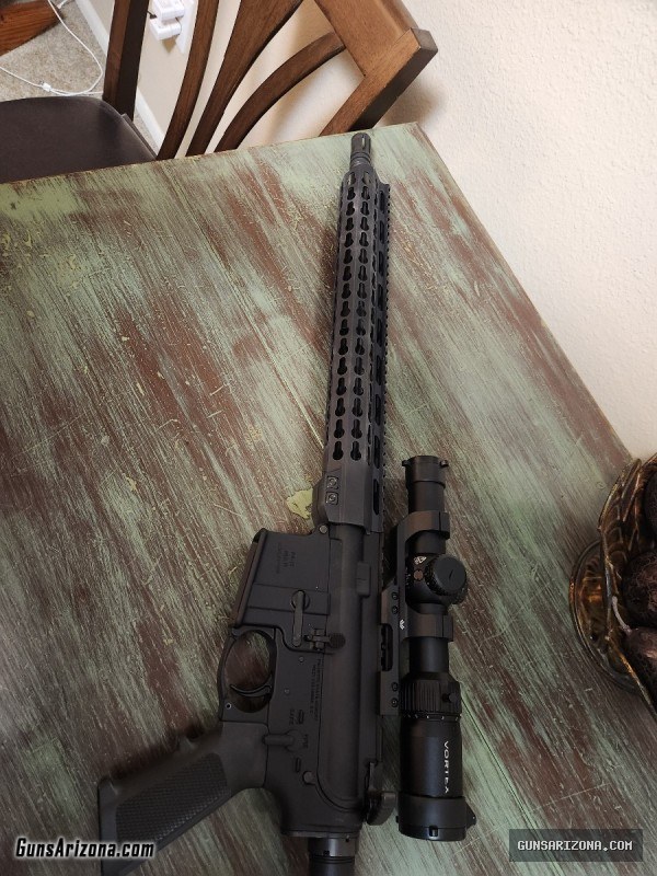 Palmetto State Armory AR-15 with Vortex strike eagle 1×8