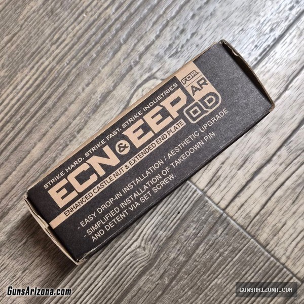 Strike Industries Enhanced Castle Nut & Extended End Plate