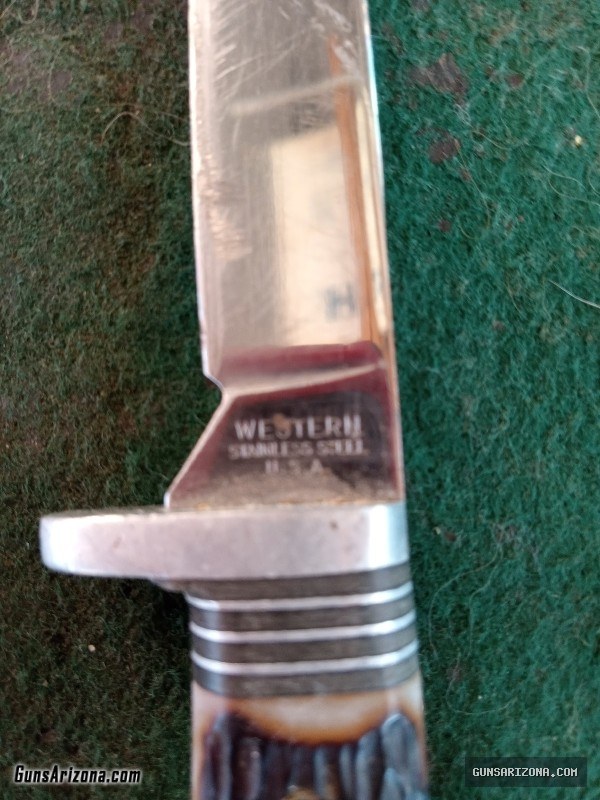 Western stainless steel 7" knife