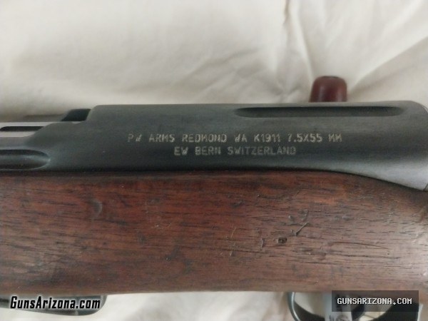 Swiss 1911 all matching serial numbers incl bayonet