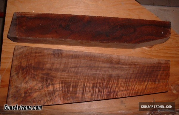 Fancy Walnut Butt Stock and Forearm Blanks - (South Scottsdale)
