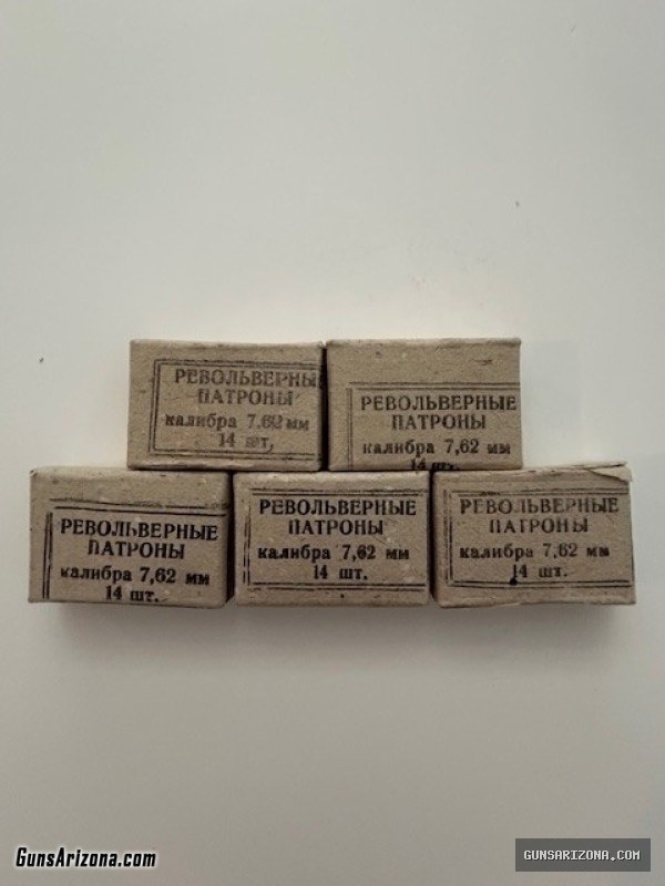 7.62x38R Ammo / 7.62 Nagant - Russian Surplus Ammunition