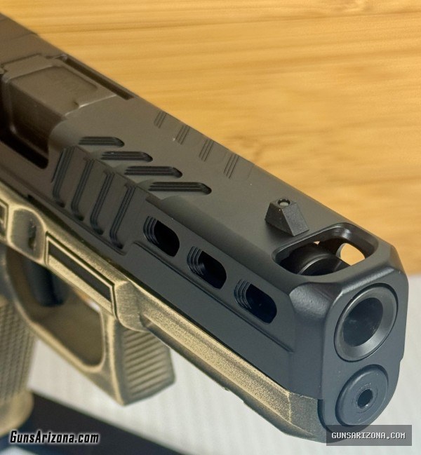 Glock 17 Gen 5 Custom War on Terrorism Ported Opptic Ready Pistol