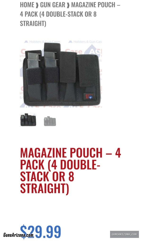 For Sale; Smith & Wesson M&P .45 high capacity magazines (4)