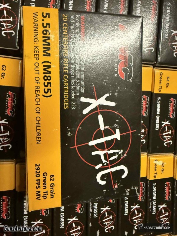 5.56 / 7.62x39 / 9mm / 308 / 50BMG